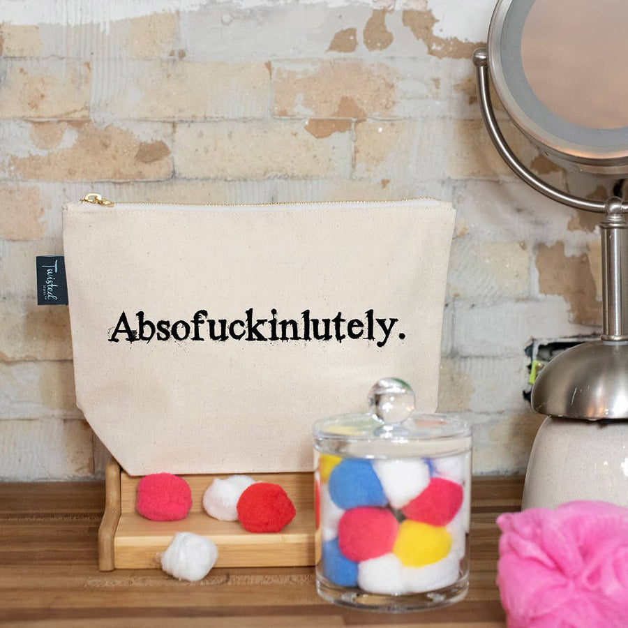Absofuckinlutley | Cosmetic Makeup Bag