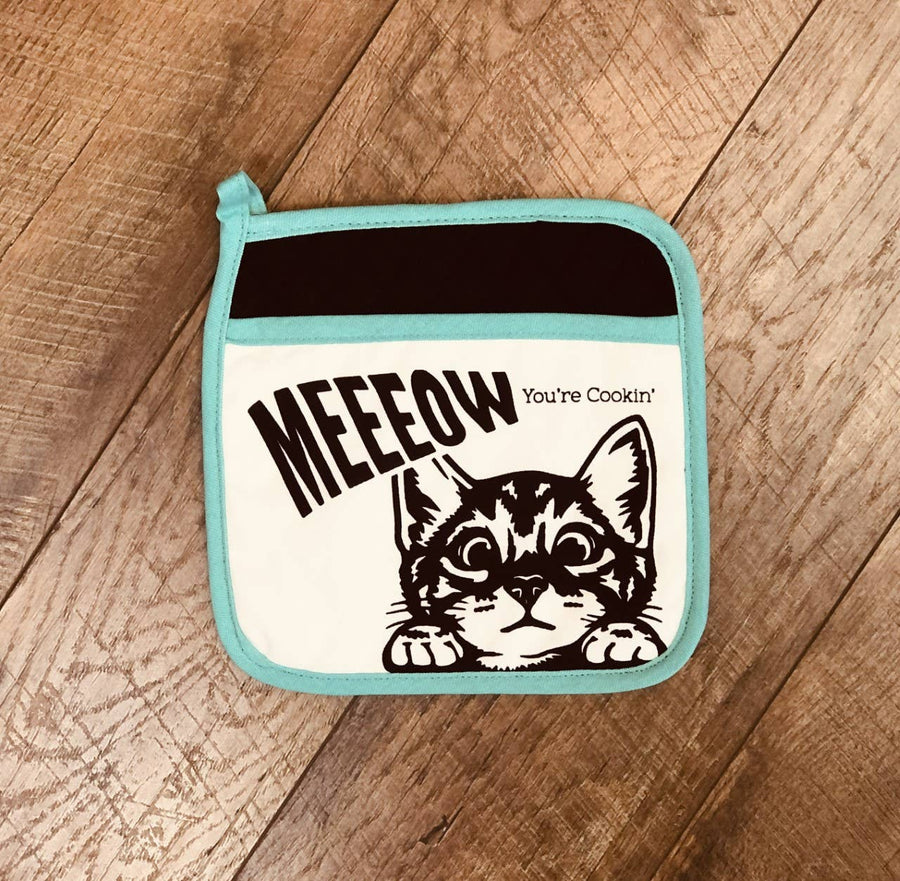 Meeeow You're Cookin' | Funny Potholder