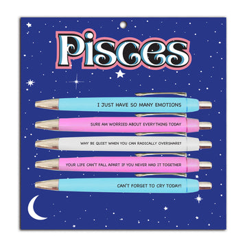 Pisces Funny Astrology Pen Set