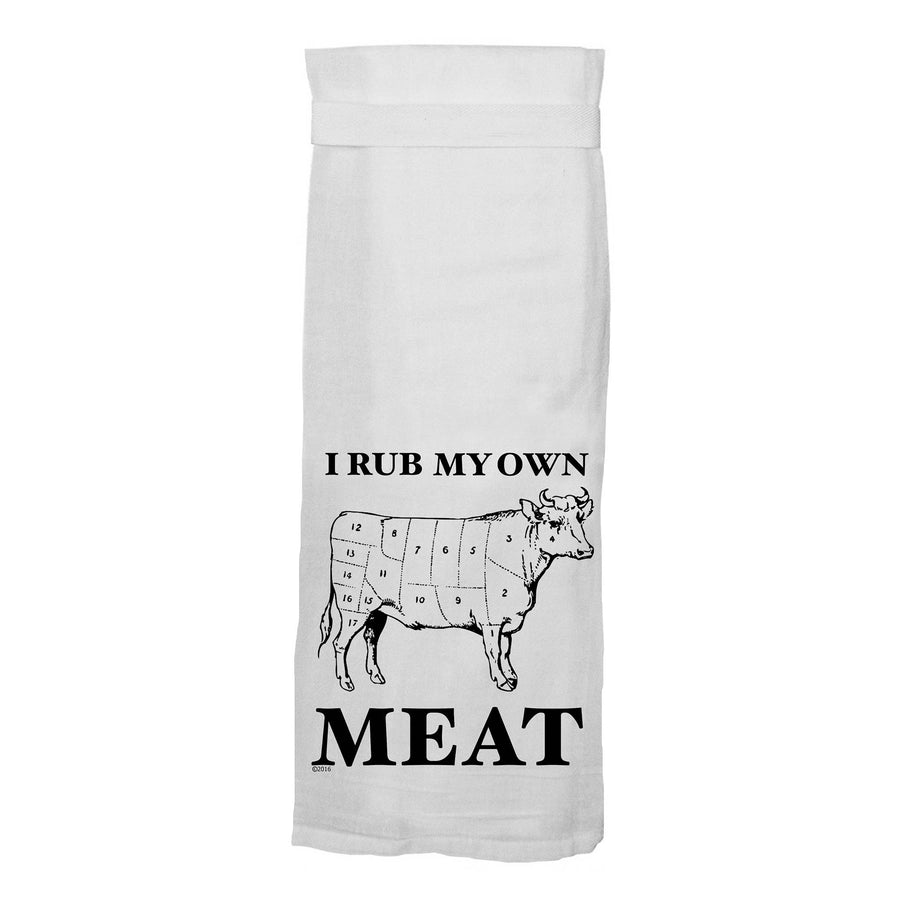 I Rub My Own Meat | Kitchen Towel